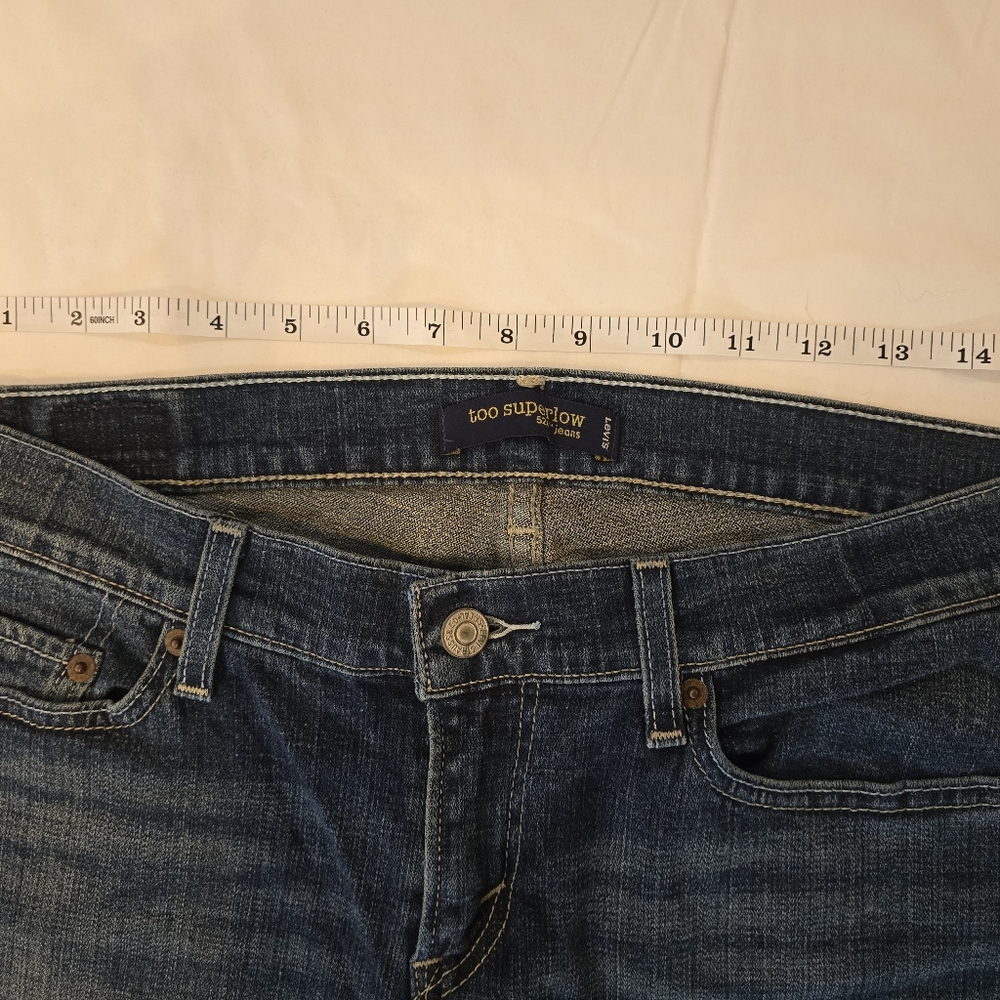 Women's Dark Blue Denim Jeans